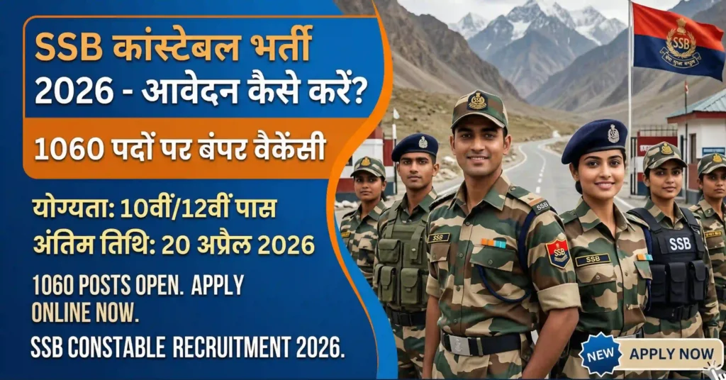 SSB Constable Recruitment 2026